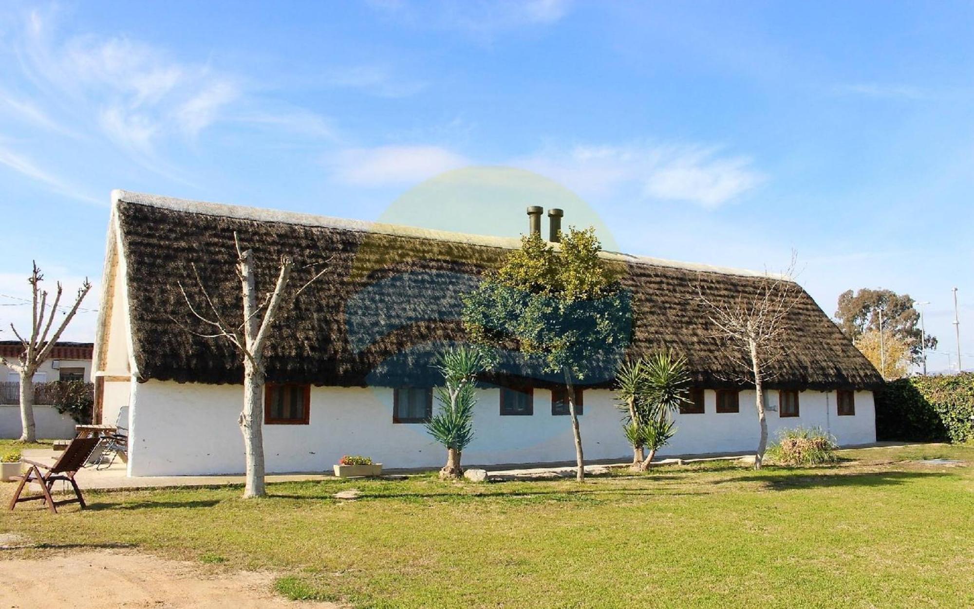 הוילה סנט ג'אומה ד'נבג'ה Barraca Tipica Del Delta, Con Piscina, Jardin Y Barbacoa - Deltavacaciones מראה חיצוני תמונה